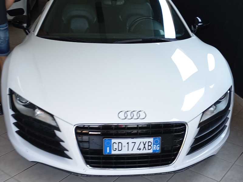 Audi R8 spotted in Palma di Montechiaro