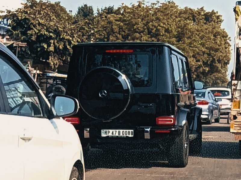 Mercedes-Benz G-Class spotted in Jaipur