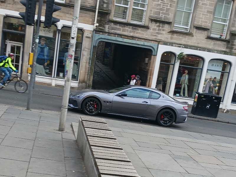 Maserati GranTurismo spotted in Aberfeldy