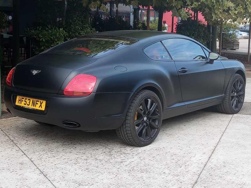 Bentley Continental GT spotted in Strasbourg
