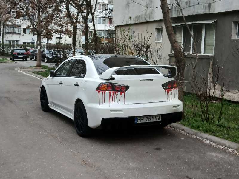 Mitsubishi Lancer Evolution (2008) spotted in Ploieşti, Romania