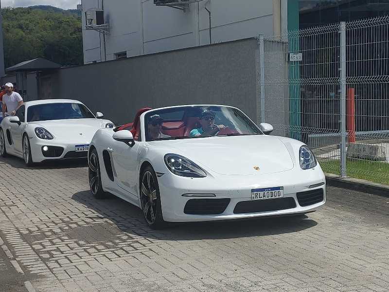 Porsche 718 Boxster spotted in Blumenau