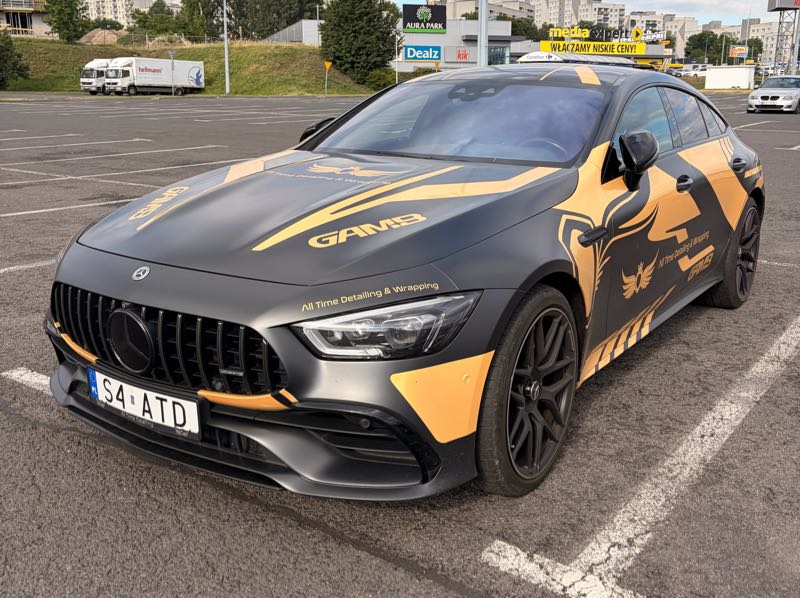 Mercedes-Benz CLA 45 AMG spotted in Sosnowiec