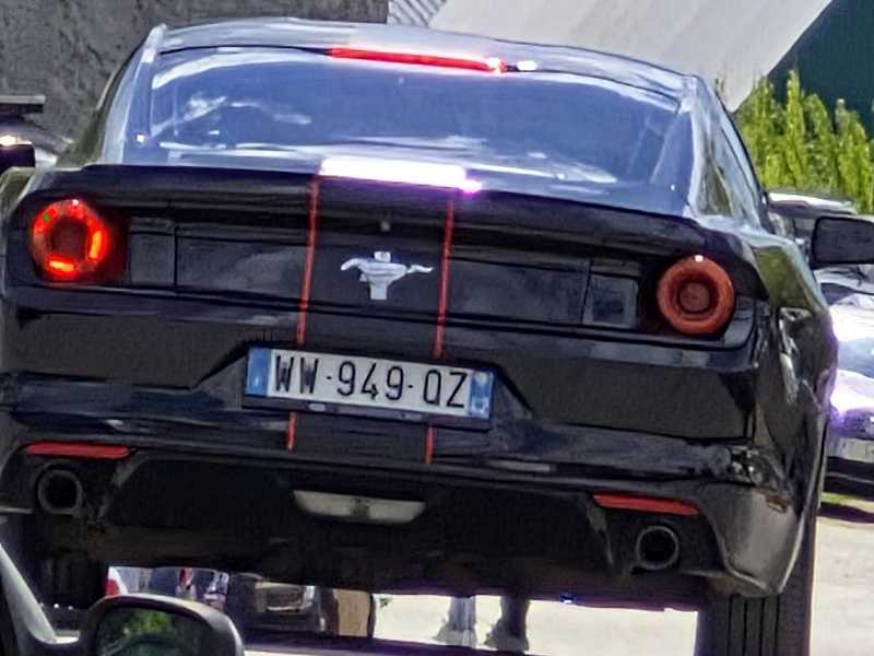 Ford Mustang spotted in Kragujevac