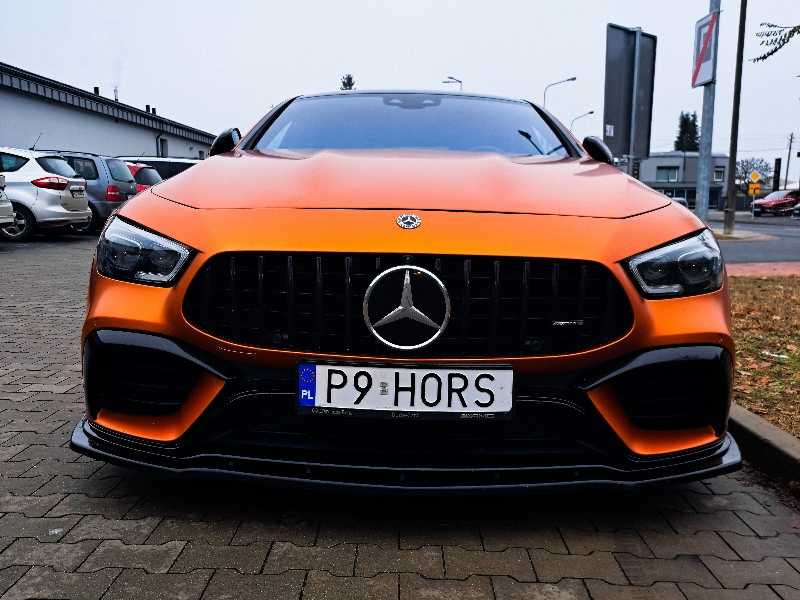 Mercedes-Benz AMG GT spotted in Ostrołęka