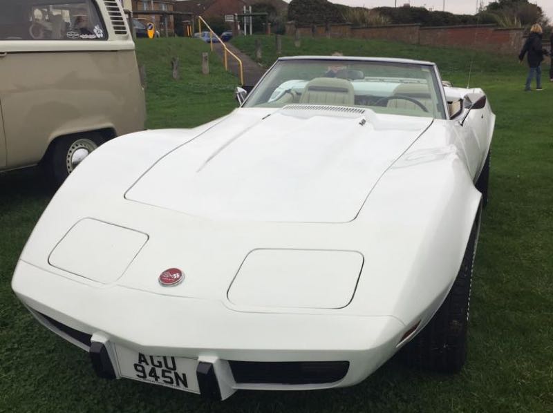 Chevrolet Corvette spotted in Worthing