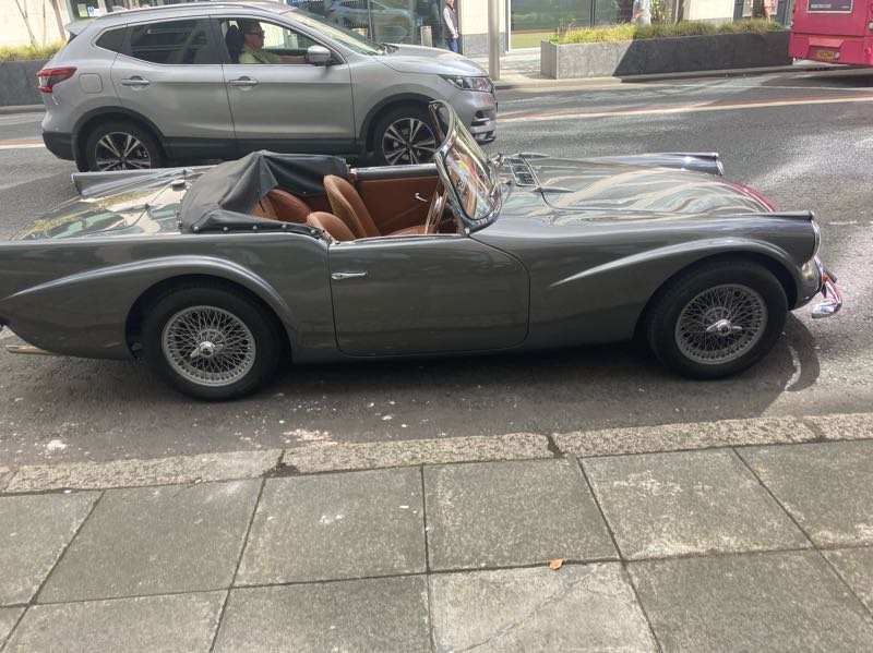 Daimler SP250 spotted in Belfast