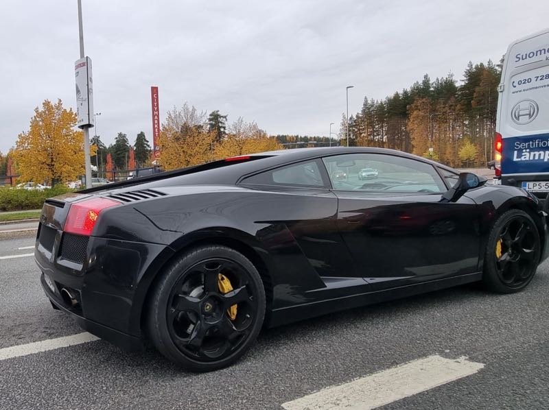 Lamborghini Gallardo spotted in Jyväskylä