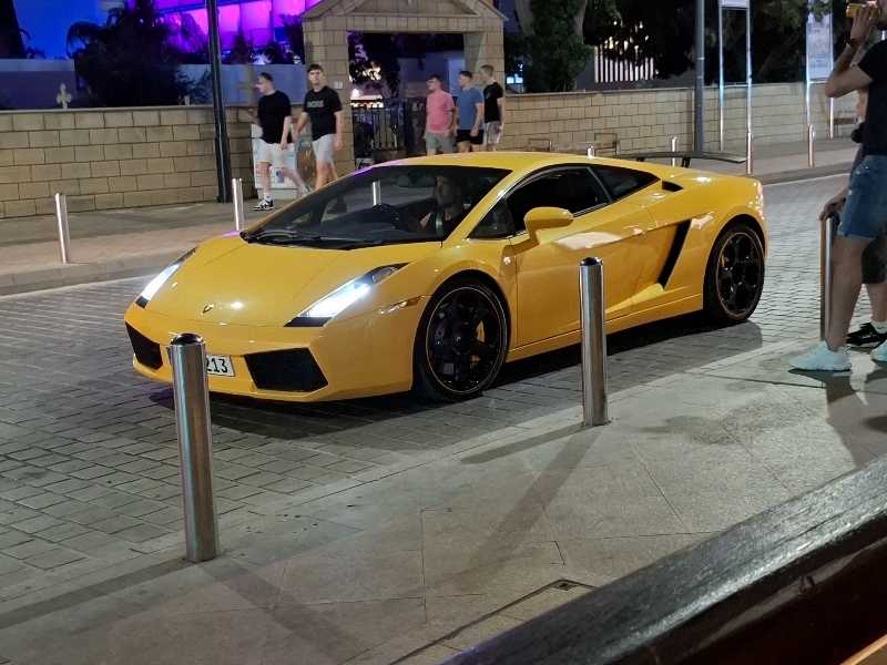 Lamborghini Gallardo spotted in Paralímni
