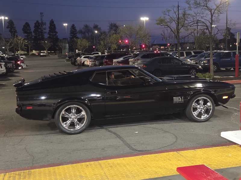 Ford Mustang Mach 1 spotted in Bakersfield