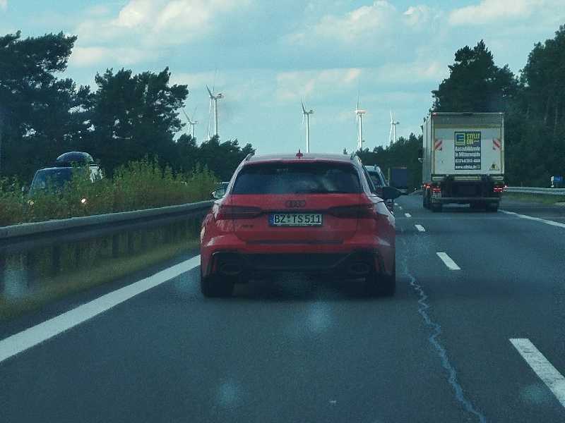 Audi RS3 (2021) spotted in Bautzen - Budyšin, Germany