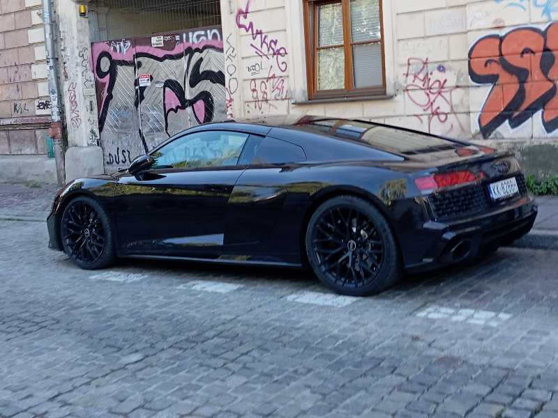 Audi R8 (2022) spotted in Kraków, Poland