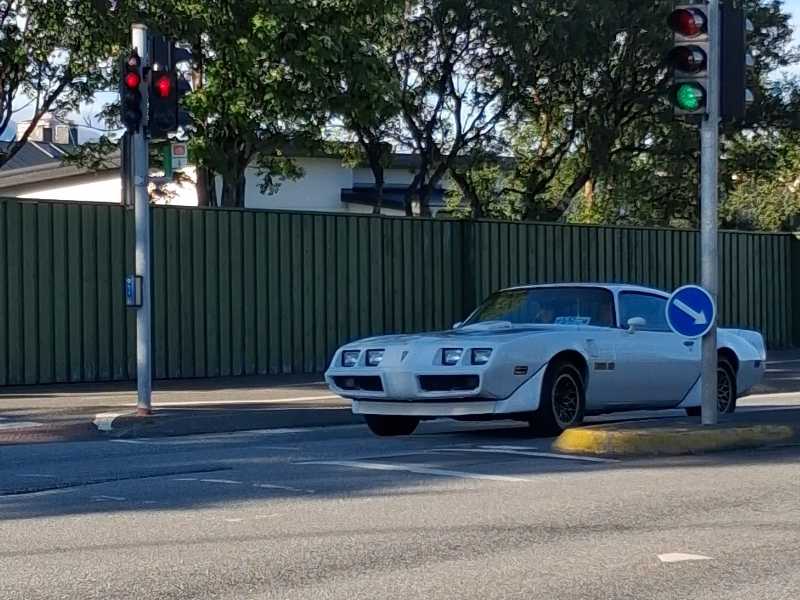 Pontiac Trans Am spotted in Akureyri