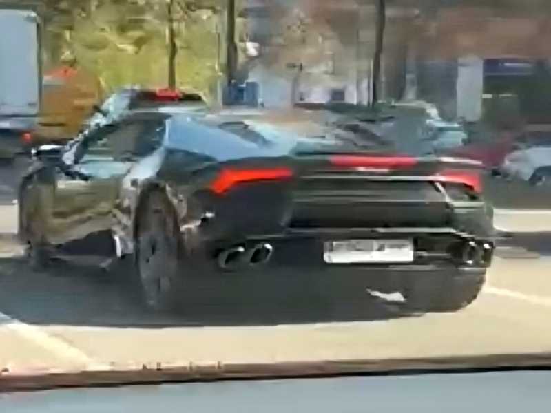 Lamborghini Huracán spotted in Valencia