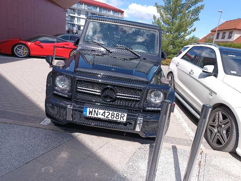 Mercedes-Benz G-Class spotted in Mikołajki