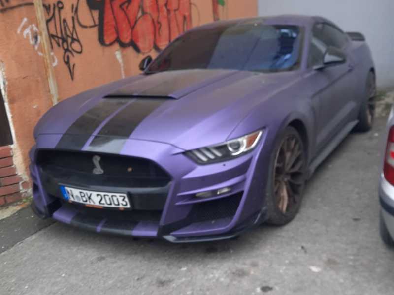 Ford Mustang Shelby GT500 spotted in Tuzla
