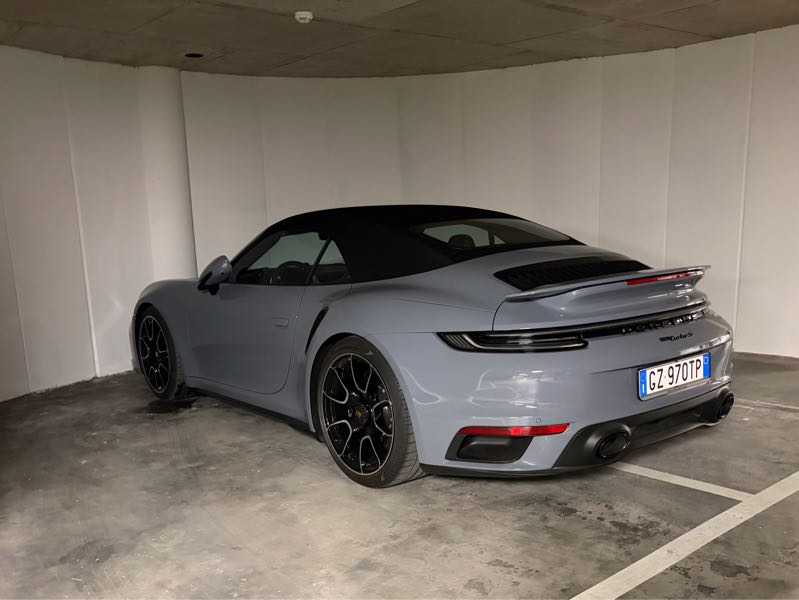 Porsche 911 Turbo S Cabriolet spotted in Selva