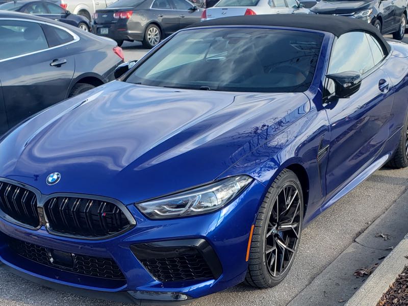 BMW M8 Convertible spotted in Des Moines