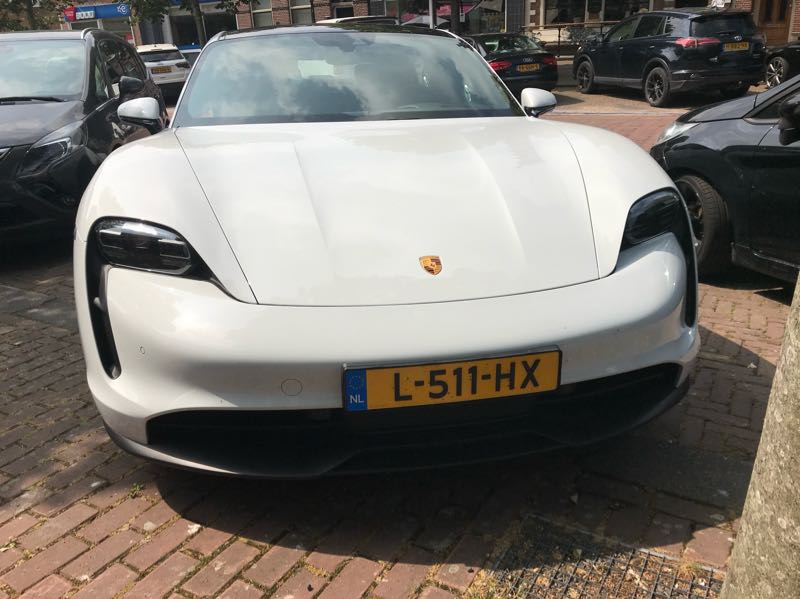 Porsche Taycan spotted in Viborg