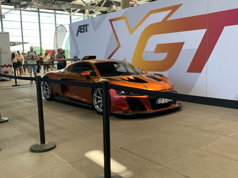 Audi R8 (2023) spotted in Nürburg, Germany