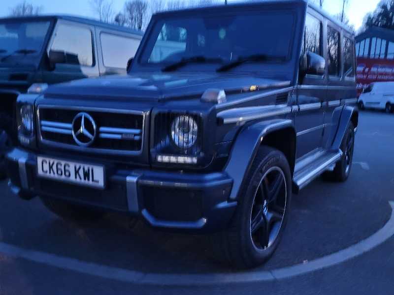 Mercedes-Benz G-Class spotted in Gillingham