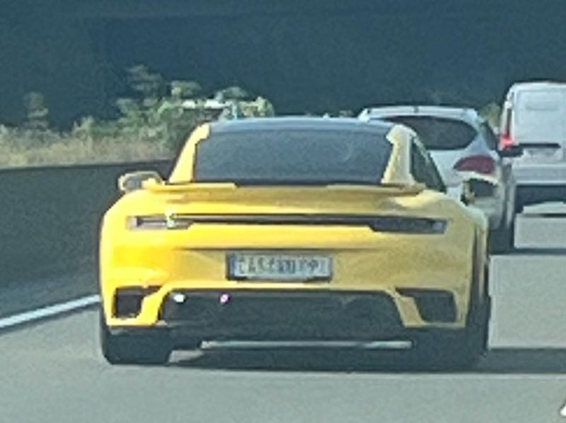 Porsche 911 spotted in Dortmund