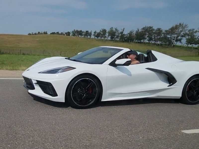 Chevrolet Corvette spotted in Slave Lake