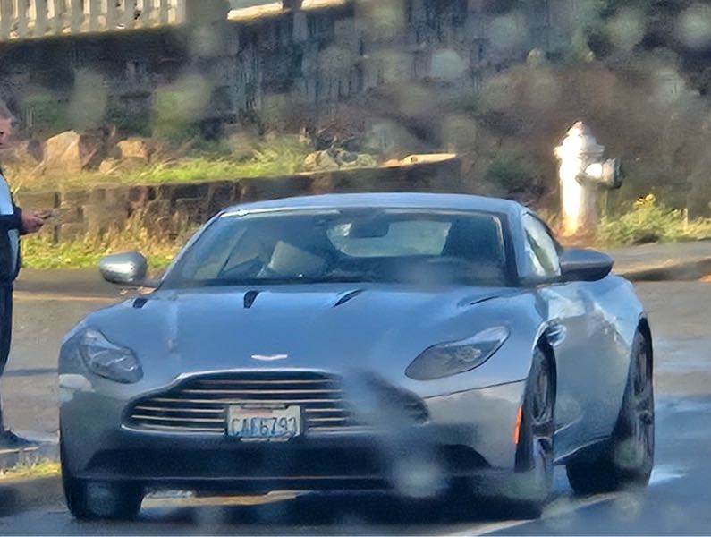 Aston Martin DB11 spotted in Tacoma