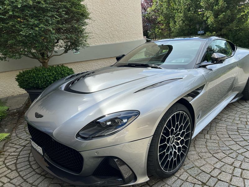 Aston Martin DBS Superleggera spotted in Gstaad