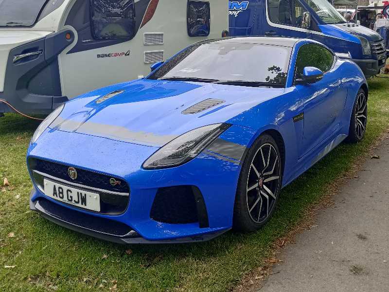 Jaguar F-Type spotted in Builth Wells