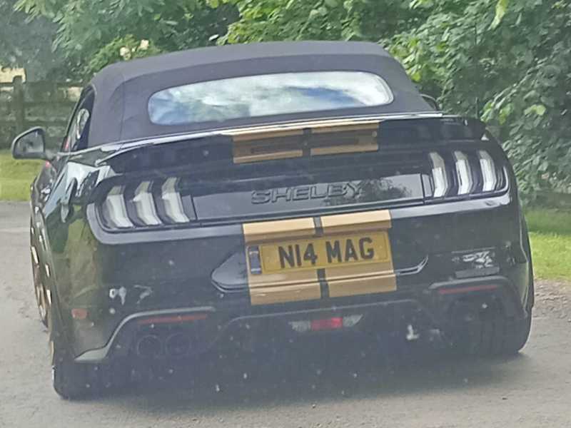 Ford Mustang Shelby GT500 spotted in Talgarth