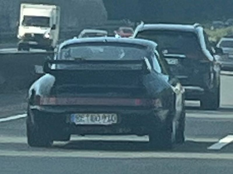 Porsche 911 spotted in Dortmund