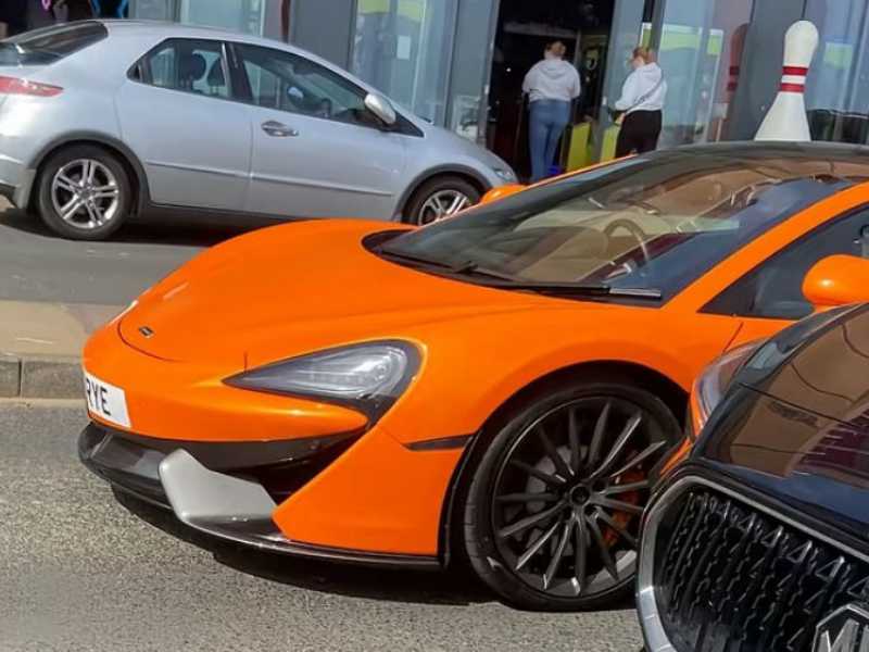 McLaren 570S spotted in Weston-super-Mare