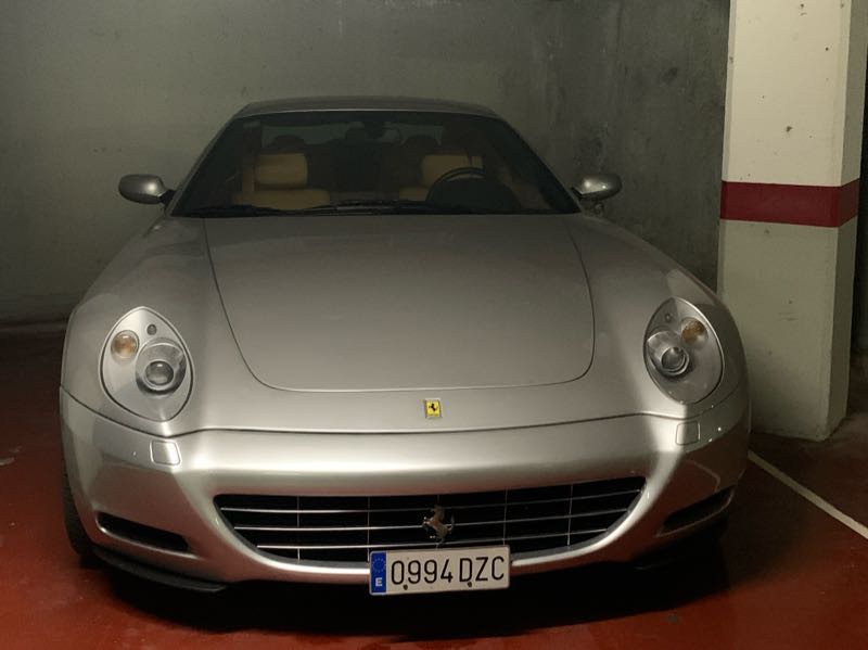 Ferrari 612 Scaglietti spotted in Palma