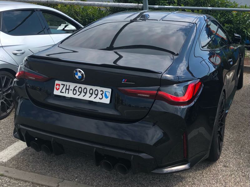 BMW M4 (2021) spotted in Padua, Italy