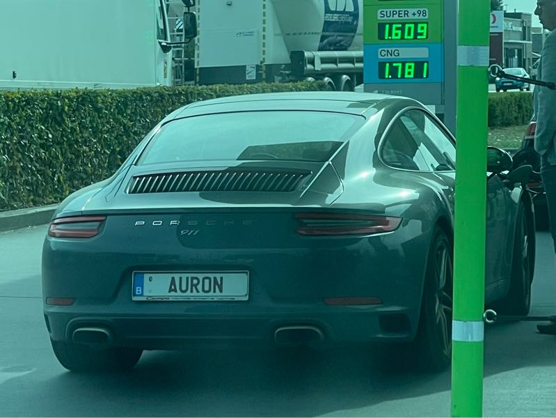 Porsche 911 (2017) spotted in Gent, Belgium