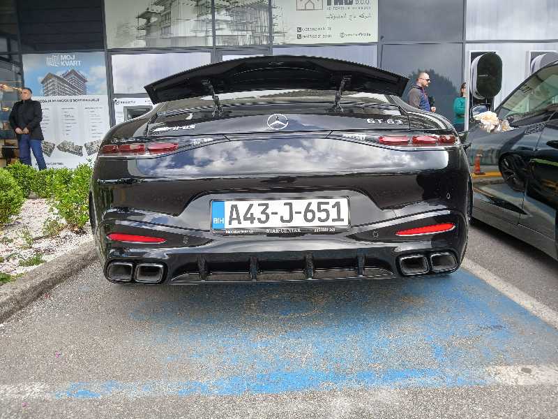 Mercedes-Benz AMG GT 63 (2021) spotted in Sarajevo, Bosnia and Herzegovina