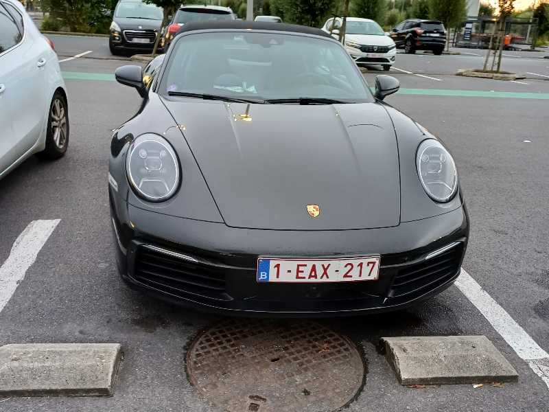 Porsche 911 (2021) spotted in Brugge, Belgium