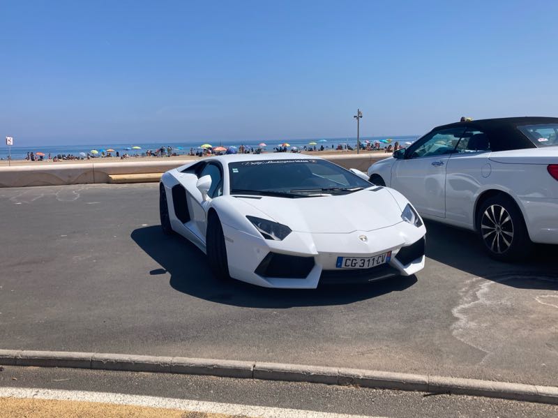 Lamborghini Aventador spotted in Narbonne