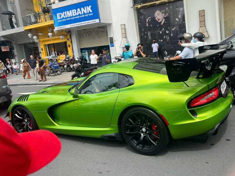 Dodge Viper (2017) spotted in Ho Chi Minh City, Vietnam