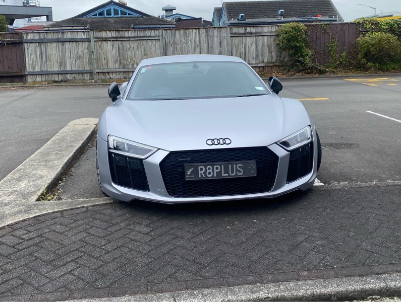 Audi R8 Plus spotted in Palmerston North