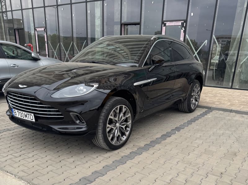 Aston Martin DBX spotted in Bucharest