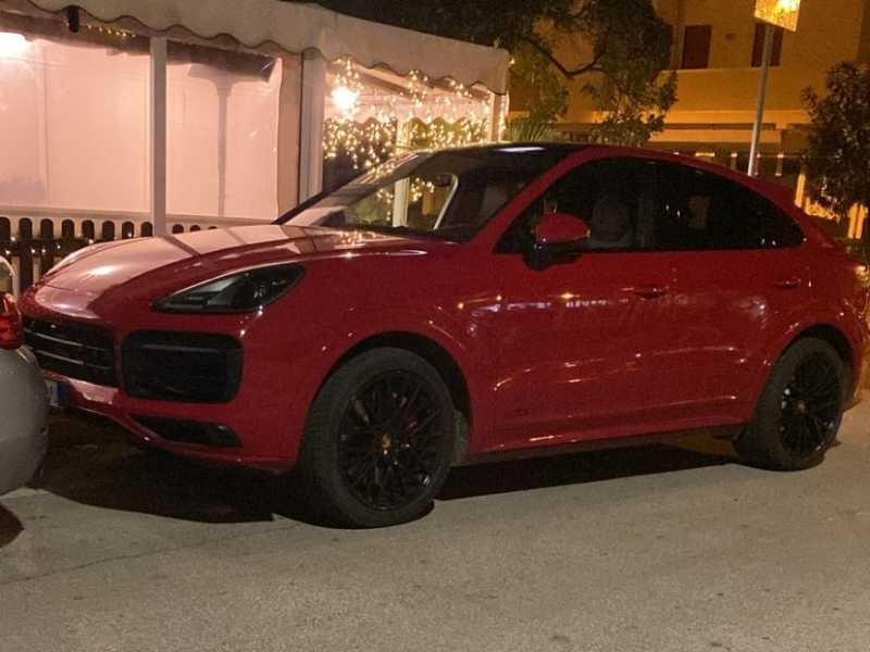 Porsche Cayenne Coupe spotted in Montesilvano
