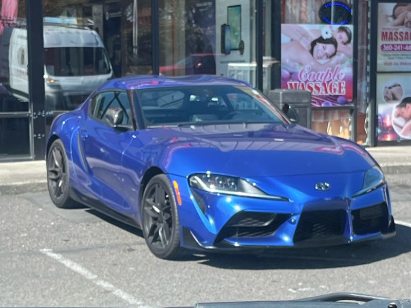 Toyota Supra spotted in Vancouver