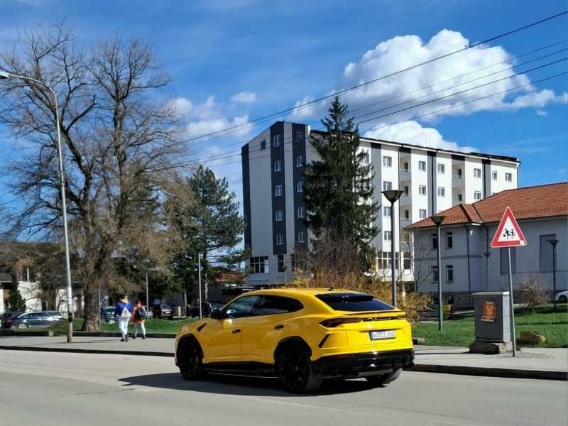 Lamborghini Urus spotted in Sjenica