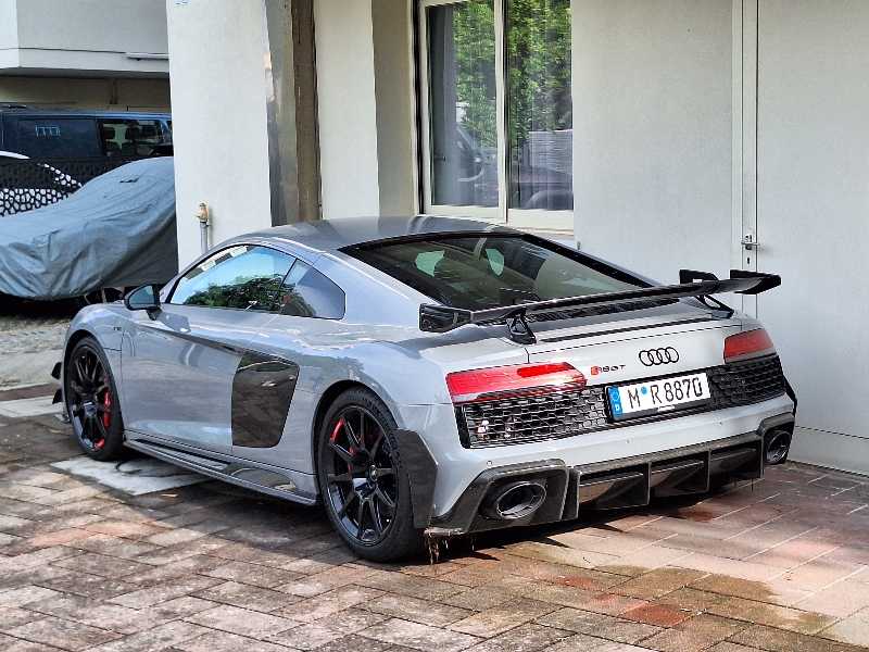 Audi R8 spotted in Cesena