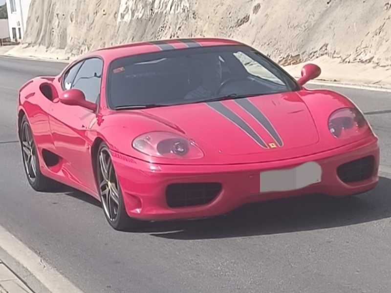 Ferrari F355 spotted in Mijas
