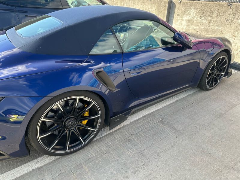 Porsche 911 Carrera 4S Cabriolet spotted in Copenhagen
