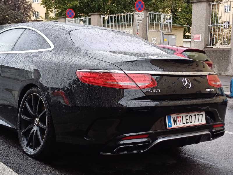 Mercedes-Benz S 63 AMG spotted in Vienna