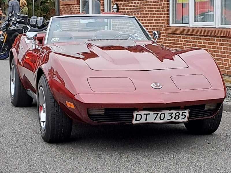 Chevrolet Corvette (1973) spotted in Esbjerg, Denmark